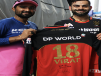 IPL 2020: Virat Kohli ने एक ओवर में 5 छक्के जड़ने वाले Rahul Tewatia को क्यों गिफ्ट की अपनी जर्सी