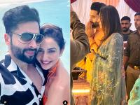 शादी से पहले राम मंदिर पहुंचे रकुल प्रीत और जैकी, शेयर की वीडियो - | Rakul Preet Singh and Jackky Bhagnani visit ram mandir share video | Latest bollywood Photos at Lokmatnews.in