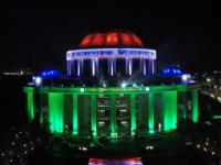 तिरंगे के रंगों से सजी सरकारी इमारतें और स्मारक, 75वें गणतंत्र दिवस के जश्न में डूबा देश, देखें - | Republic day 2024 country immersed in celebration of 75th Republic Day Buildings and monuments decorated in tricolor colors | Latest india Photos at Lokmatnews.in