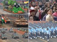 गणतंत्र दिवस परेड में स्मृति ईरानी से भी पीछे बैठाए गए थे कांग्रेस अध्यक्ष राहुल गांधी, देखें तस्वीरें - | republic day parade rahul gandhi sit behind smriti irani, see pics | Latest india Photos at Lokmatnews.in