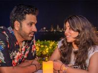 शादी की सालगिरह पर रोहित हुए रोमांटिक, पत्नी रितिका संग शेयर की तस्वीरें - | Rohit Sharma Share Photos with Wife Ritika Sajdeh Best chapter of my life | Latest cricket Photos at Lokmatnews.in