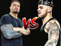 WWE Super ShowDown 2020: रोमन रेंस ने स्टील केज मैच में किंग कॉर्बिन को हराया see pics | Roman Reigns Defeated King Corbin in Steel Cage Match at WWE Super ShowDown 2020 see pics | Latest wwe Photos at Lokmatnews.in