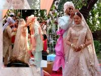 रुबीना दिलैक और अभिनव शुक्ला: किन्नर बहू' ने ब्वॉयफ्रेंड से की शादी, देखें तस्वीरें - | Rubina Dilaik & Abhinav Shukla Wedding Pics: Shakti Astitva Ke Ehsaas Ki actress Rubina Dilaik got married with Abhinav Shukla | Latest television Photos at Lokmatnews.in