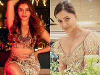 रुबीना दिलैक ने फ्लॉन्ट किया ग्लैमरस फिगर, ऑफ शोल्डर ड्रेस में शेयर की तस्वीरें - | Rubina Dilaik Flaunting Glamorous Figure Photos Goes Viral see pics | Latest television Photos at Lokmatnews.in