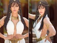 रुबीना दिलैक ने नागिन लुक में करवाया फोटोशूट, देखे एक्ट्रेस का ग्लैमरस लुक - | Rubina Dilaik got her photoshoot in Naagin look see her glamorous look | Latest television Photos at Lokmatnews.in