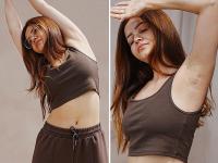 स्पोर्टी लुक में रुबीना दिलैक ने फ्लॉन्ट किया अपना कर्वी फिगर, हाथ उठाकर दिए पोज - | Rubina Dilaik flaunted her curvy figure in a sporty look, raised her hands and posed | Latest television Photos at Lokmatnews.in