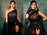 टीवी की संस्कारी बहू रुबीना दिलैक का ट्रांसपेरेंट ड्रेस में सिजलिंग फोटोशूट, देखें तस्वीरें - | Rubina dilaik transparent monokini dress photoshoot see pics | Latest television Photos at Lokmatnews.in