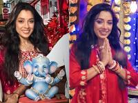 अनुपमा फेम रुपाली गांगुली ने किया गणपति बप्पा का स्वागत, शेयर की क्यूट गणपति संग तस्वीरें - | Rupali Ganguly Welcome Ganpati Bappa Share Photos on social media see pics | Latest bollywood Photos at Lokmatnews.in