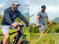 Salman Khan Photos: सलमान खानची सायकल स्वारी, इंस्टाग्रामवर शेअर केले फोटो - Marathi News | salman khan share a photo enjoying bicycle ride see viral pics | Latest filmy Photos at Lokmat.com