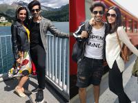 Pics: सनाया ईरानी और मोहित सहगल ने कहा हेल्लो फ्रेंड्स, स्विट्जरलैंड में आके 'चाय पी लो' - | Sanaya Irani and Mohit Sehgal Invites friends from Switzerland with viral dialogue "Chai pee lo friends" | Latest television Photos at Lokmatnews.in