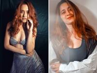 टीवी एक्ट्रेस संजीदा शेख ने कराया ग्लैमरस फोटोशूट, कैमरे के सामने फ्लॉन्ट किया ब्रालेट लुक - | TV actress Sanjeeda Sheikh did glamorous photoshoot flaunted bralette look in front of the camera | Latest television Photos at Lokmatnews.in