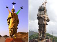 Photos: सरदार पटेल की मूर्ति 'स्टैच्यू ऑफ यूनिटी', 31 अक्टूबर को प्रधानमंत्री नरेंद्र मोदी करेंगे उद्घाटन - | Facts of Statue of Unity: Pm Narendra Modi to inaugurate 182 metre high project on 31 October in Gujarat | Latest india Photos at Lokmatnews.in