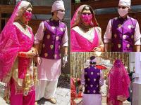 'ससुराल सिमर का' फेम मनीष रायसिंघानी ने गर्लफ्रेंड संगीता चौहान से की शादी, देखें वायरल तस्वीरें - | sasural simar ka actor Manish raisinghan and sangeeta chauhan wedding photos goes viral on internet see pics | Latest television Photos at Lokmatnews.in