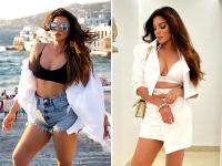 शमा सिकंदर ने व्हाइट शॉर्ट ड्रेस में दिखाया ग्लैमरस अवतार, तस्वीरों ने बढाया इंटरनेट का पारा - | Shama Sikander show her glamorous avatar in a white short dress pictures raised the internet mercury | Latest television Photos at Lokmatnews.in