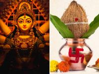 Shardiya Navratri 2022: शारदीय नवरात्रि पूजा कल से होगी शुरू, जानिए घटस्थापना का शुभ मुहूर्त और विधि - | Shardiya Navratri Ghatsthapna Timing kalash sthapna muhurat and method | Latest spirituality Photos at Lokmatnews.in