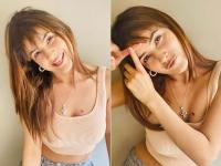 शहनाज गिल ने शेयर किया नया लुक, न्यू हेयरकट किया फ्लॉन्ट, देखें तस्वीरें - | Shehnaaz Gill flaunts new hair cut and toned abs see pics | Latest television Photos at Lokmatnews.in