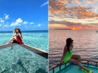 दबंग गर्ल सोनाक्षी सिन्हाने शेअर केले मालदीव व्हॅकेशनचे स्टनिंग फोटो - Marathi News | Sonakshi Sinha Hot Maldives Vacation Instagram Pictures | Latest filmy Photos at Lokmat.com