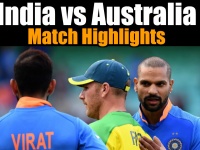 India vs Australia मैच हाइलाइट्स