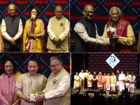 दिल्ली में सजी सुरों की महफिल, इन कलाकारों को 'सुर ज्योत्सना नेशनल म्यूजिकल अवॉर्ड' से सम्मानित किया गया, देखें तस्वीरें - | Sumitra guha and laxman krishnarao pandit honored lokmat sur jyotsna national musical award 2026 | Latest india Photos at Lokmatnews.in