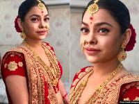 सुमोना चक्रवर्ती ने सोशल मीडिया पर दुल्हन की ड्रेस में शेयर की फ़ोटो हो रहीं हैं वायरल - | See tv actress sumona chakravarti bridal photos images pictures goes viral on social media | Latest television Photos at Lokmatnews.in