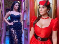 PHOTOS: सनी लिओनीने शेअर केले लेटेस्ट फोटोशूट, ब्लॅक ड्रेसमध्ये दिसतेय खूपच ग्लॅमरस - Marathi News | Sunny leone latest photos sizzling pics and photoshoot | Latest filmy Photos at Lokmat.com