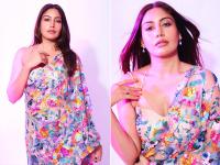 टीवी एक्ट्रेस सुरभि चंदना ने गुलाबी साड़ी में शेयर की तस्वीरें, अदाएं देख घायल हुए फैंस - | TV actress Surbhi Chandna shared pictures in a pink saree fans goes crazy after seeing her looks | Latest television Photos at Lokmatnews.in