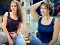 'इश्कबाज' फेम सुरभि चंदना ने डेनिम लुक में शेयर की स्टाइलिश तस्वीरें, इंटरनेट पर हुईं वायरल, see pics - | Ishqbaaz actress Surbhi Chandna share photos in blue top and denim jeans see pics | Latest television Photos at Lokmatnews.in