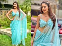ट्रांसपेरेंट साड़ी में 'नागिन 5' एक्ट्रेस सुरभि चंदना ने शेयर की तस्वीरें - | Surbhi Chandna Transparent Saree Photos goes viral on social media see pics | Latest television Photos at Lokmatnews.in
