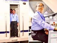 एशिया की पहली महिला रेल ड्राइवर सुरेखा यादव ने रचा इतिहास, वंदे भारत ट्रेन चलाने वाली पहली महिला बनीं - | Asia first female rail driver Surekha Yadav created history became the first woman to drive Vande Bharat train | Latest india Photos at Lokmatnews.in