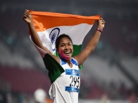 एशियन गेम्स: एथलेटिक्स में भारत का यादगार प्रदर्शन, स्वदेश वापसी पर एथलीटों का शानदार स्वागत