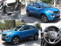 Tata Nexon: जबरदस्त परफॉरमेंस और शानदार लुक्स, ऐसी है टाटा की सब कॉम्पैक्ट एसयूवी - | tata nexon review cool looks and better performance, see pics photos images | Latest automobile Photos at Lokmatnews.in