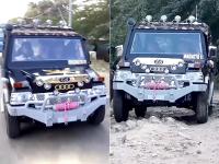 इस शख्स ने मारुती 800 को 'महिंद्रा थार' में किया कनवर्ट, बस 92 हजार हुए खर्च - | Pics: Maruti 800 Modified To Look Like Mahindra Thar in only Rs 92,000 | Latest automobile Photos at Lokmatnews.in
