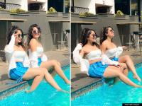 चिंकी और मिंकी का स्विमिंग पूल में दिखा ग्लैमरस अंदाज, सोशल मीडिया पर वायरल हुई तस्वीरें - | Kapil Sharma Show's Chinki and Minki in swimming pool glamorous photos goes viral on social media | Latest television Photos at Lokmatnews.in