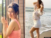 समुद्र किनारी शहनाज गिल दिसली ग्लॅमरस अंदाजात, फोटो होतायेत व्हायरल - Marathi News | Shahnaaz Gill's glamorous showing seaside bigg boss 13 viral photos making headlines see pics | Latest filmy Photos at Lokmat.com