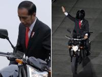 Asian Games 2018: बाइक से उद्घाटन समारोह में पहुंचे इंडोनेशिया के राष्ट्रपति - | Asian Games 2018: President of Indonesia arrived at the inaugural ceremony from the bike | Latest other-sports Photos at Lokmatnews.in