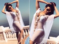 संजय दत्त की बेटी त्रिशाला दत्त ने इंस्टाग्राम पर पोस्ट की बिकिनी Pics - | Sanjay Dutt's daughter Trishala raises the heat on Instagram with Bikini pics | Latest hot-sexy Photos at Lokmatnews.in