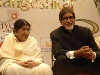 सुर साम्राज्ञी लता मंगेशकर के अंतिम संस्कार में अमिताभ बच्चन