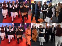 तस्वीरें: UP इन्वेस्टर्स समिट में पीएम नरेंद्र मोदी का जलवा - | pm narendra modi, yogi adityanath up investors summit, see pic photos | Latest india Photos at Lokmatnews.in
