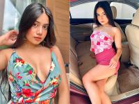 उर्फी जावेद की बहन डॉली की ग्लैमरस तस्वीरों ने मचाया धमाल, देखें वायरल फोटो - | Urfi Javed sister dolly javed sizzling photos goes viral on social media see pics | Latest television Photos at Lokmatnews.in