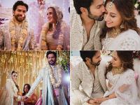 Varun Dhawan Wedding Photos: वरुण धवन आणि नताशा दलालच्या लग्नाचा सुंदर वेडिंग अल्बम, See Pics - Marathi News | Varun dhawan natasha dalal wedding photos goes viral on internet see pics | Latest filmy Photos at Lokmat.com