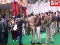 गृहमंत्री राजनाथ सिंह से सर्वश्रेष्ठ थाने का पुरस्कार मिलने पर ऐसे नाचे पुलिस वाले, देखिए वीडियो