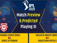 IPL 2020: करो या मरो के मुकाबले में पंजाब का मुकाबला चेन्नई से, कोलकाता-राजस्थान भी होगी आमने-सामने