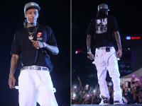 अमेरिकन रैपर Wiz Khalifa ने किया मुंबई में परफॉर्म, Photos वायरल - | Wiz Khalifa Performs during the sunburn in Mumbai, See Viral Photos | Latest hollywood Photos at Lokmatnews.in