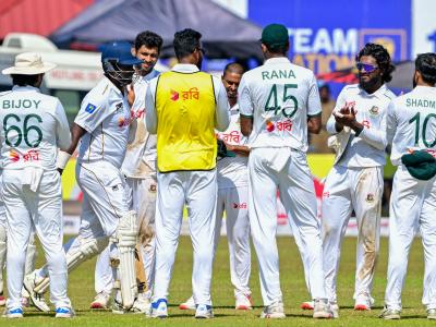 Sri Lanka vs Bangladesh, 1st Test 2025: 3 दिन, 863 रन और 14 विकेट, 127 रन पीछे श्रीलंकाई टीम