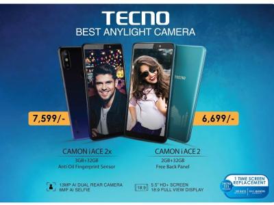 Camon iACE 2 and Camon iAce 2x Camon iACE 2 and Camon iAce 2x