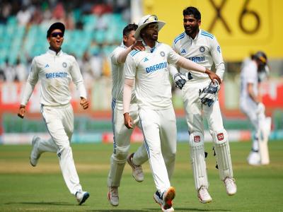 IND vs ENG: दूसरे टेस्ट मैच में 106 रन से जीती टीम इंडिया, सीरीज 1-1 से बराबरी पर, 399 रन के लक्ष्य का पीछा नहीं कर पाई इंग्लैंड