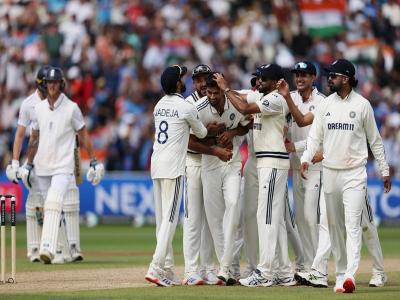 ENG vs IND, 2nd Test: इंग्लैंड के छह विकेट पर 153 रन, भारत जीत से 4 विकेट दूर