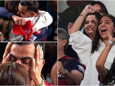 VIRAT KOHLI-Anushka Sharma: आज रात मैं एक बच्चे की तरह सोऊंगा?, जीत होते ही आंसू पर काबू नहीं पा सके विराट और मैदान पर घुटने के बल बैठकर रो पड़े, देखें वीडियो
