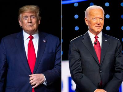 Joe Biden and Donald Trump (File photo) Joe Biden and Donald Trump (File photo)