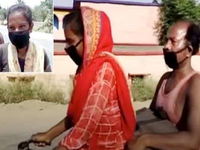 ज्योति ने हरदिन करीब 100-150 किलोमीटर साइकिल चलाई (Twitter)